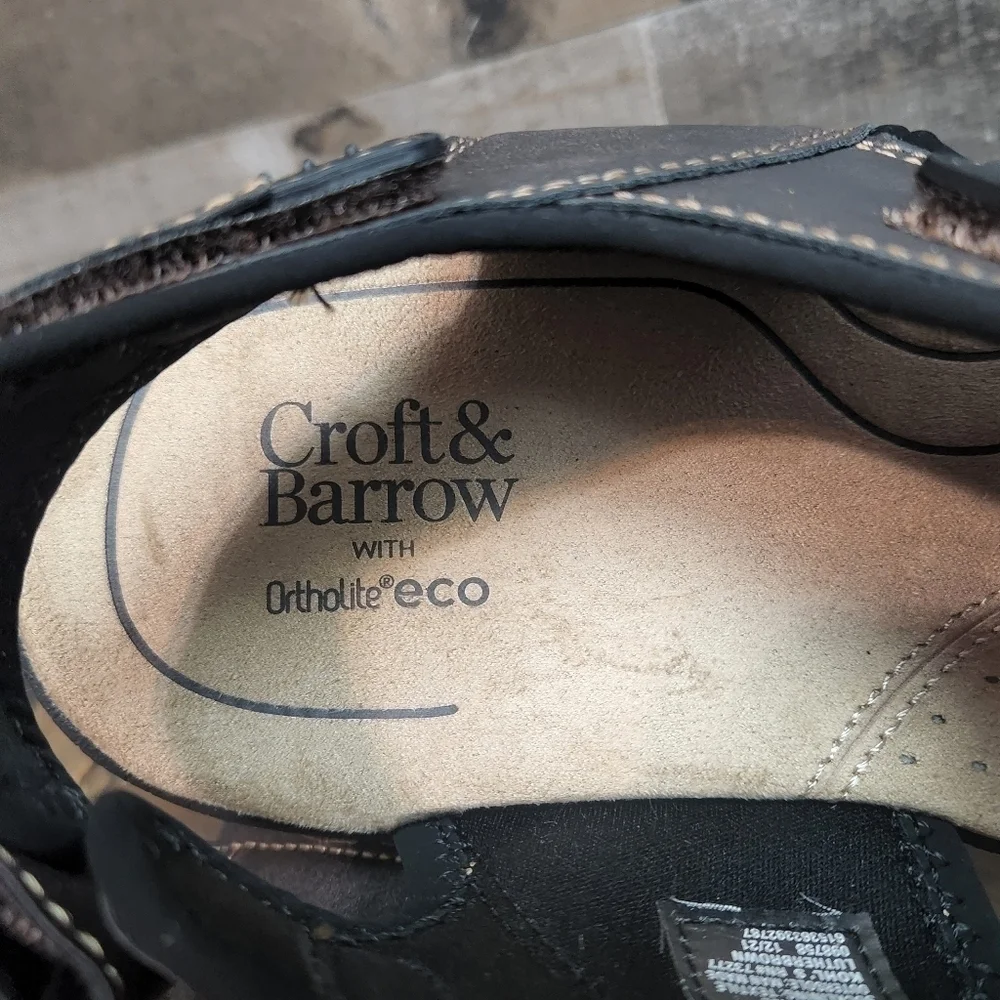 New Croft & Barrow® Luther Men's Sport Sandals Sz 13